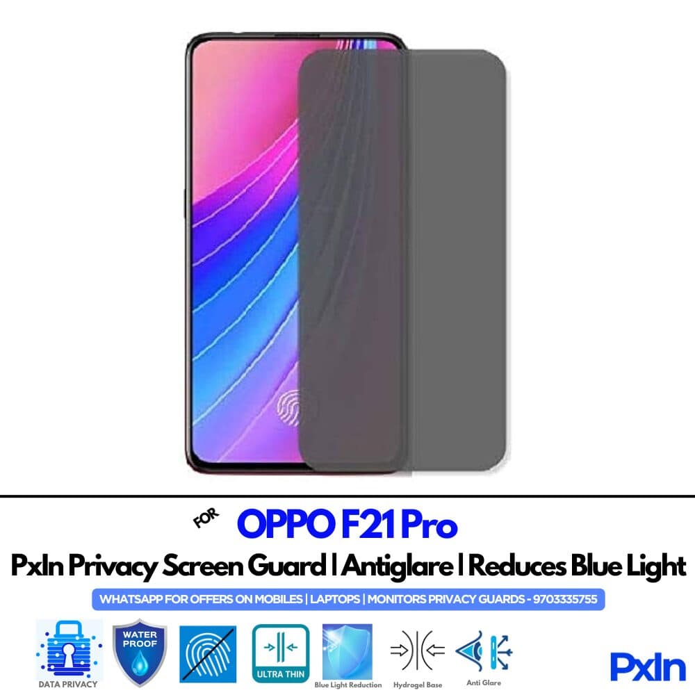 OPPO F21 Pro Mobile Privacy Screen