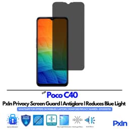 POCO C40 Mobile Privacy Screen