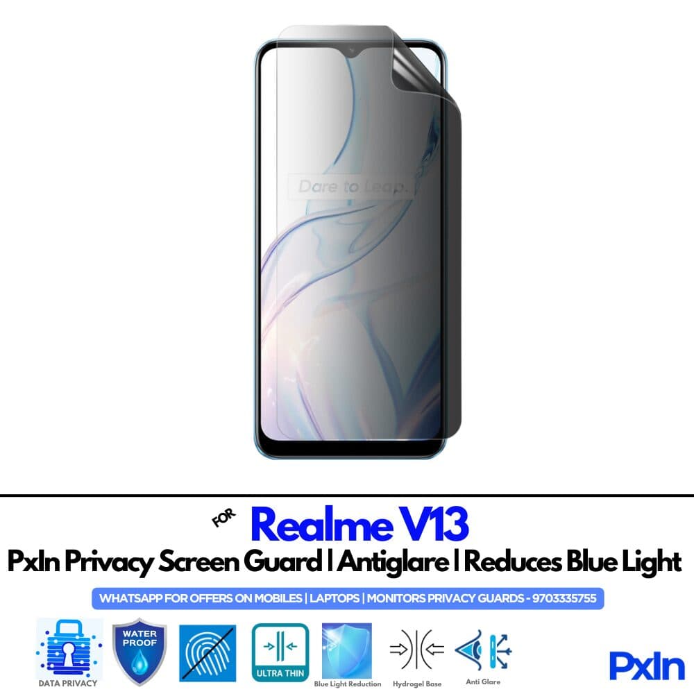 Realme V13 Mobile Privacy Screen