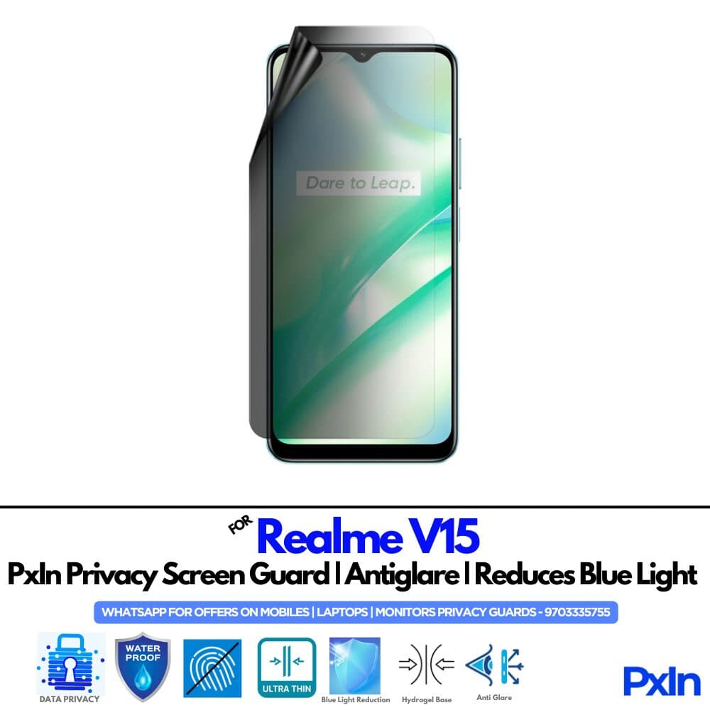Realme V15 Mobile Privacy Screen