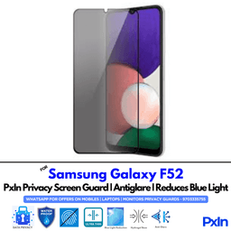Samsung Galaxy F52 Mobile Privacy Screen Guard