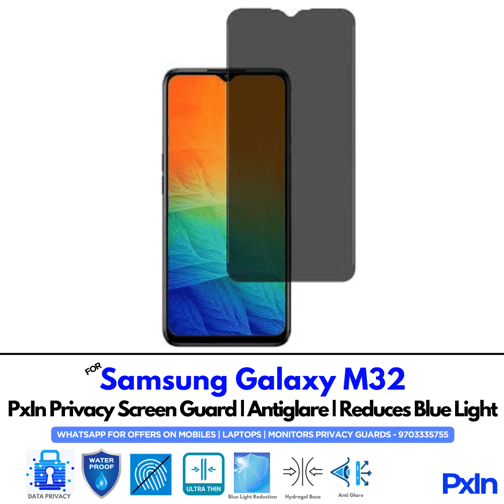 Samsung Galaxy M32 Mobile Privacy Screen Guard