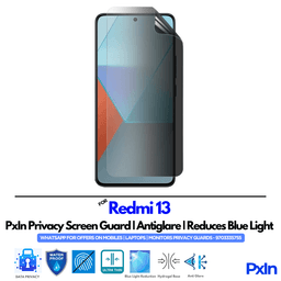 Redmi 13 Mobile Privacy Screen
