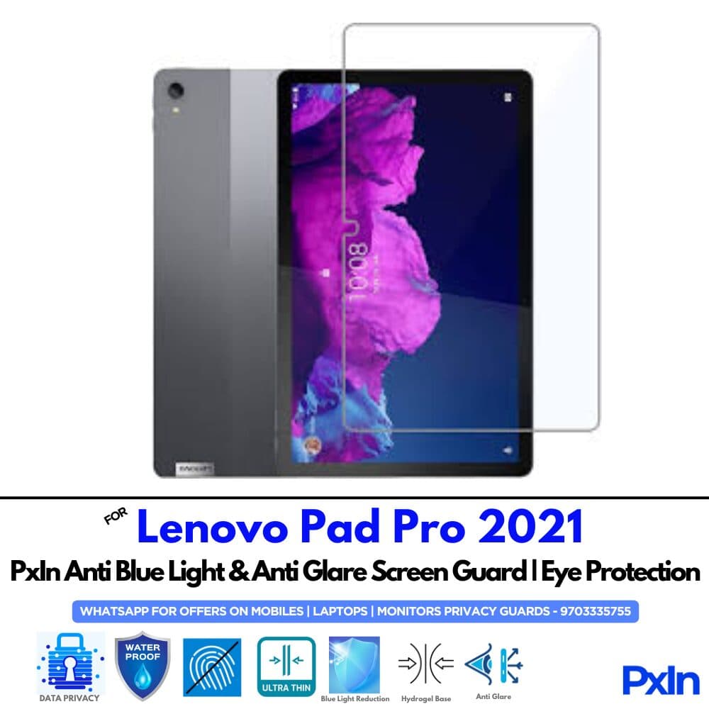 Lenovo Pad Pro 2021 Anti Blue light Screen Guard
