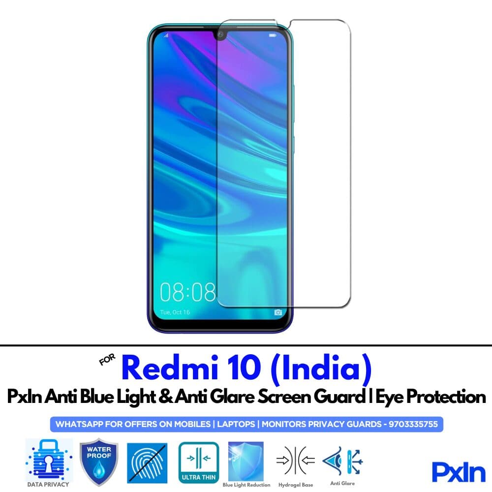 Redmi 10 (India) Mobile Anti Bluelight Screen Guard