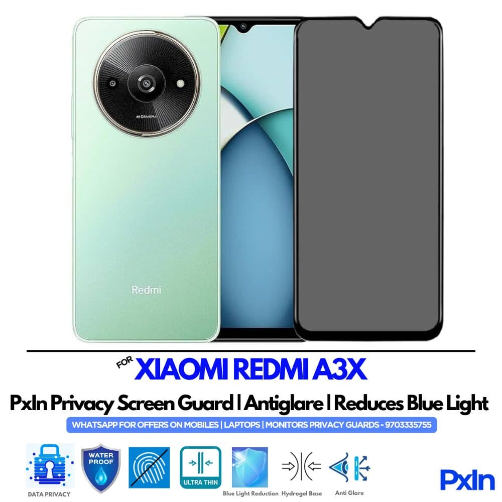 XIAOMI REDMI A3X Mobile Privacy Screen Guard