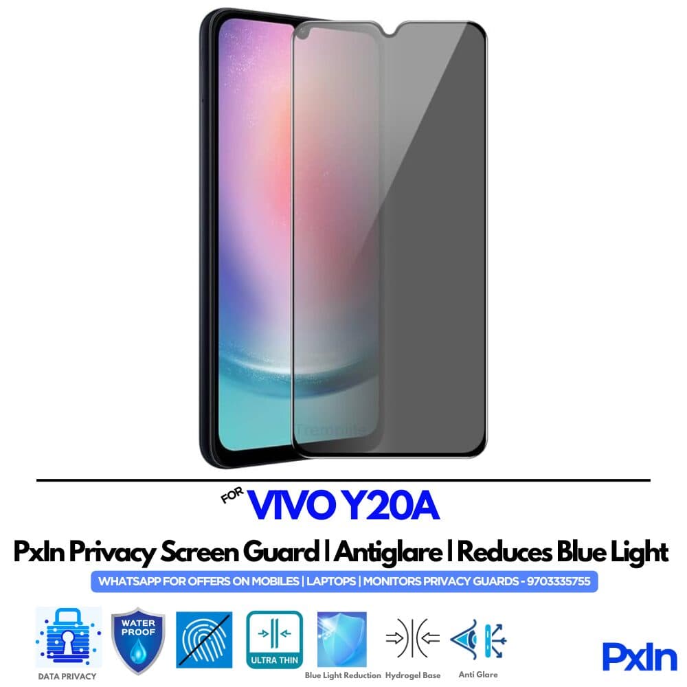 VIVO Y20A Mobile Privacy Screen Guard
