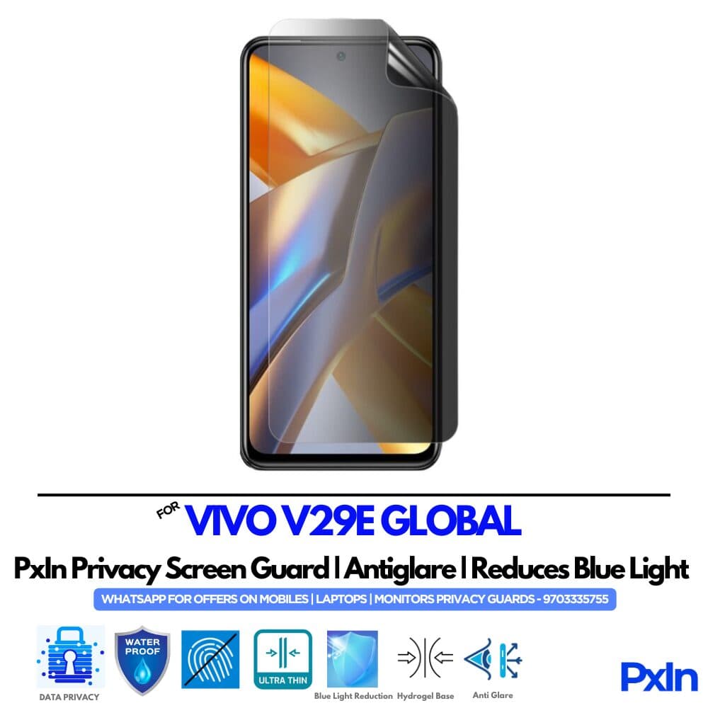 VIVO V29E GLOBAL Mobile Privacy Screen Guard