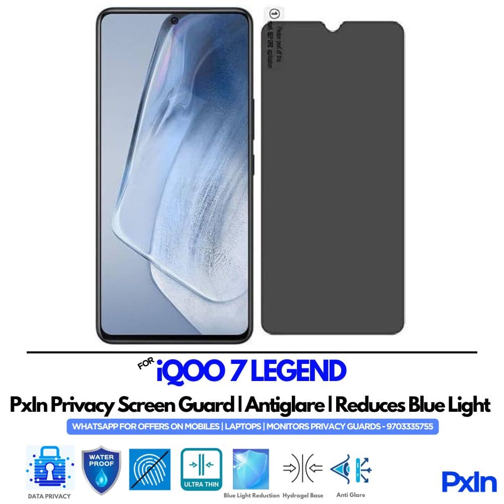 iQOO 7 LEGEND Mobile Privacy Screen Guard