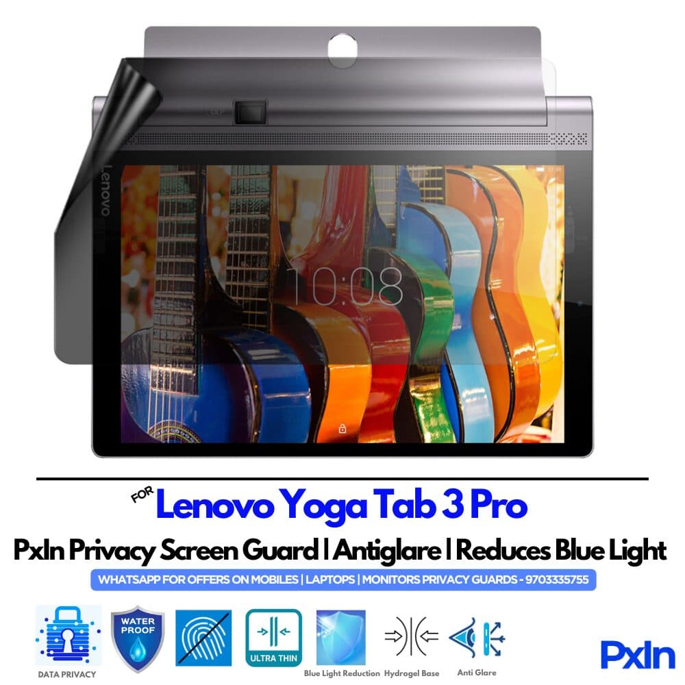 Lenovo Yoga Tab 3 Pro privacy screen protector