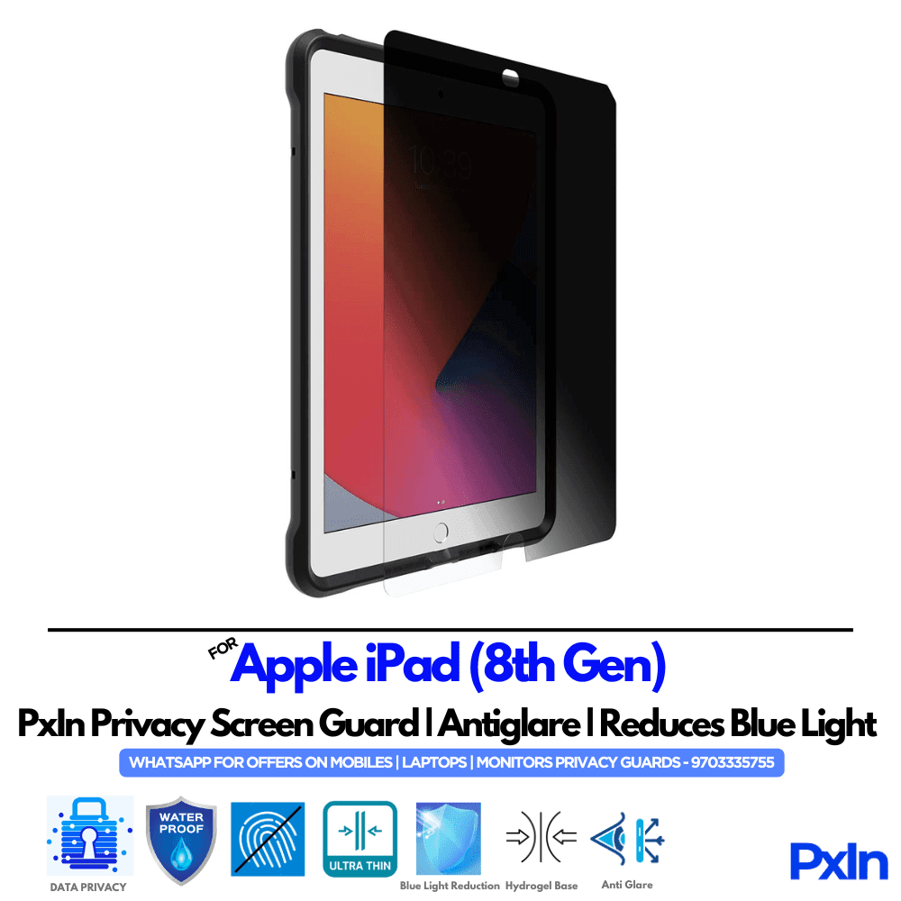 Apple iPad (8th Gen) privacy screen protector