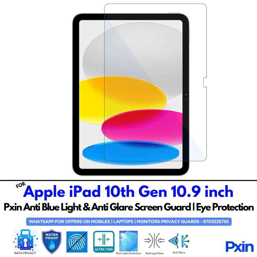 Apple iPad 10th Gen 10.9 inch Anti Blue light Screen Guard