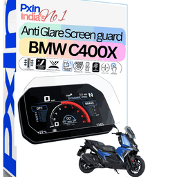 BMW C400X anti glare screen guard