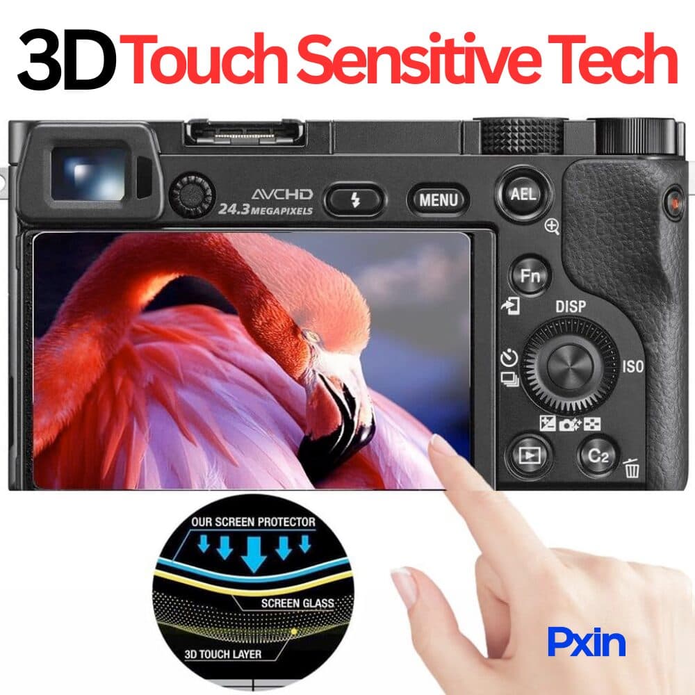 Anti Glare Screen Guard for Canon EOS M3 Camera | Ultra Clarity & Hypertouch - Image 6