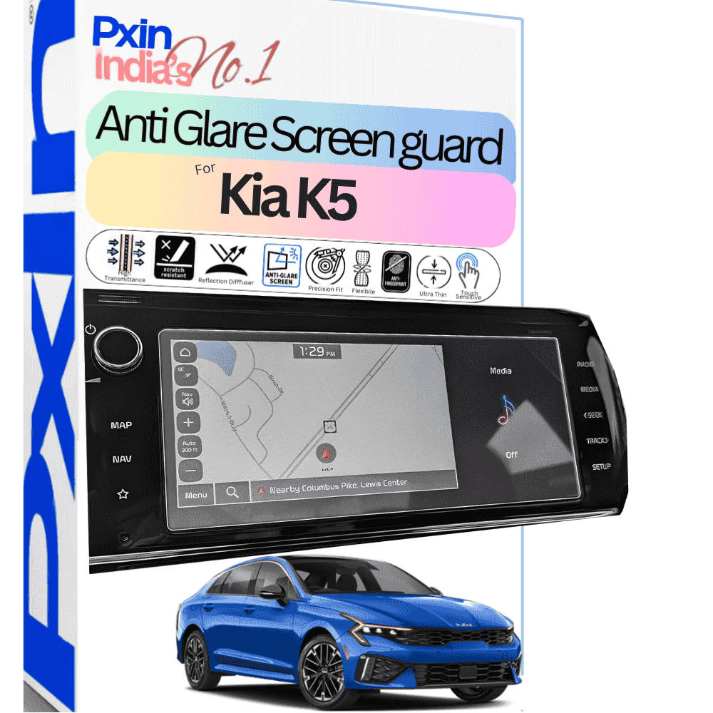 Kia K5 antiglare screen guard