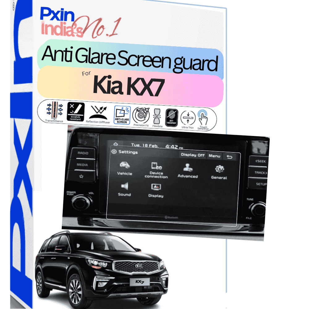 Kia KX7 antiglare screen guard