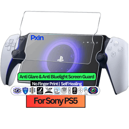 Anti-Blue & Anti-Glare Screen Guard for Sony PS5 Gaming Console