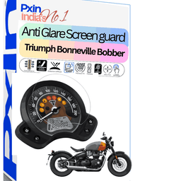 Triumph Bonneville Bobber anti glare screen guard