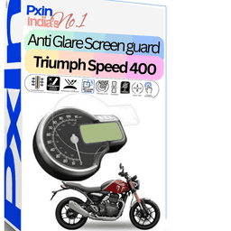 Triumph Speed 400 anti glare screen guard