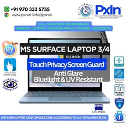 MS Surface Laptop 3/4 13.5 Inch Privacy Screen Protector