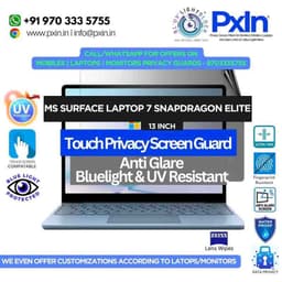 MS Surface Laptop 7 Snapdragon Elite 13 Inch Privacy Screen Protector