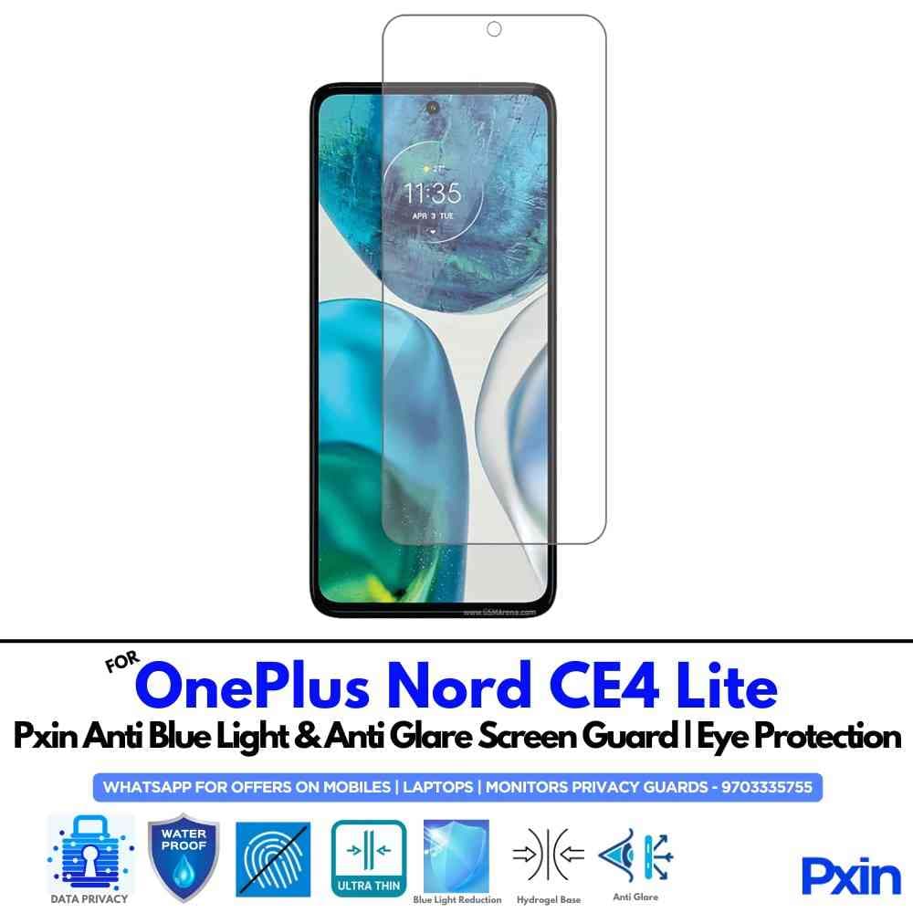 OnePlus Nord CE4 Lite Anti Blue light screen guard