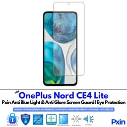 OnePlus Nord CE4 Lite Anti Blue light screen guard