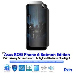 Asus ROG Phone 6 Batman Edition Mobile Privacy Screen Guard