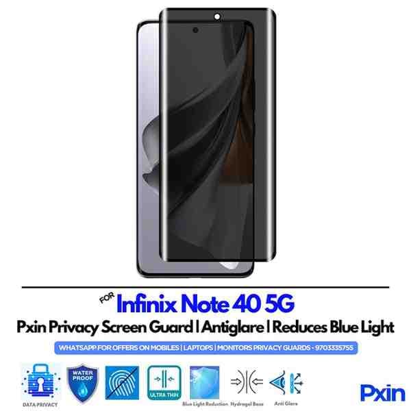 InfinixNote405G Mobile Privacy Screen Guard