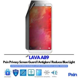 LAVA A89 Mobile Privacy Screen Guard