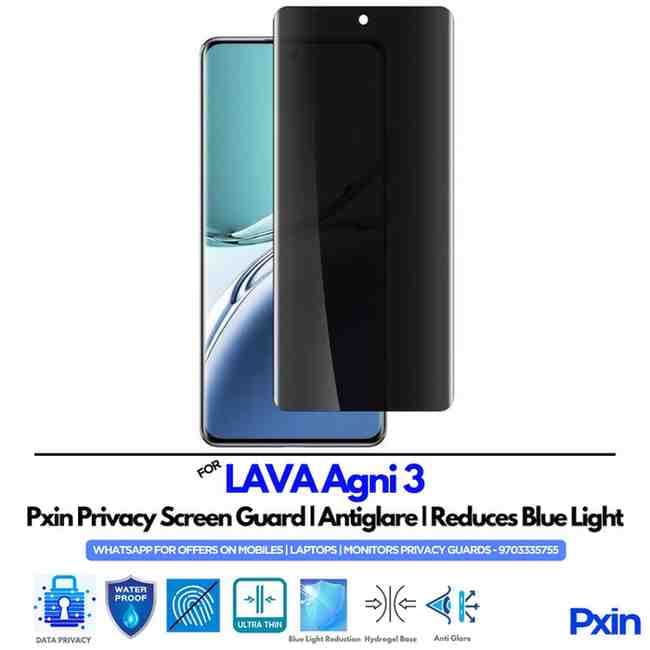 LAVAAgni3 Mobile Privacy Screen Guard