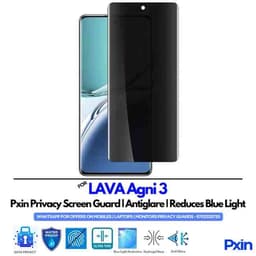 LAVAAgni3 Mobile Privacy Screen Guard