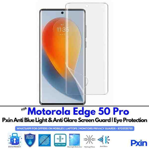 MotorolaEdge50Pro Mobile Anti Bluelight and Anti glare Screen Guard