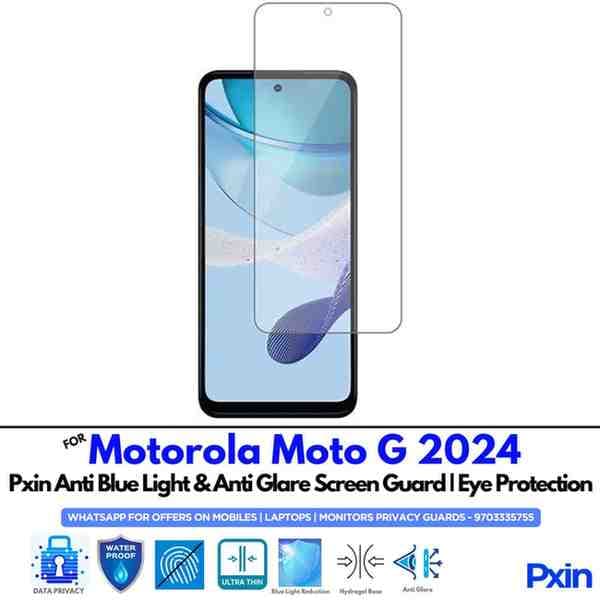 MotorolaMotoG2024 Mobile Anti Bluelight and Anti glare Screen Guard