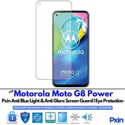 MotorolaMotoG8Power Mobile Anti Bluelight and Anti glare Screen Guard