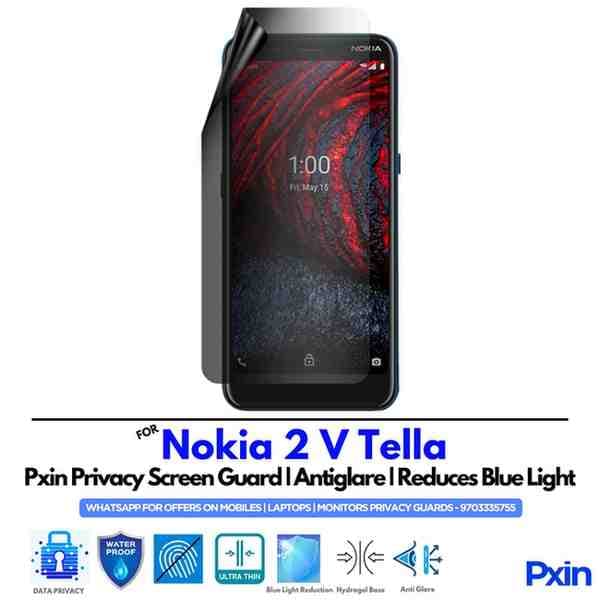 Nokia 2 V Tella Mobile Privacy Screen Guard