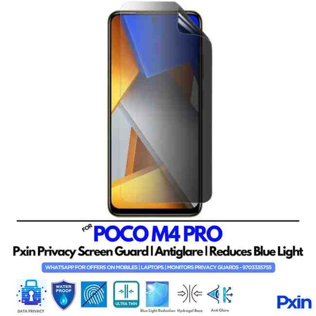 POCO M4 PRO Mobile Privacy Screen Guard