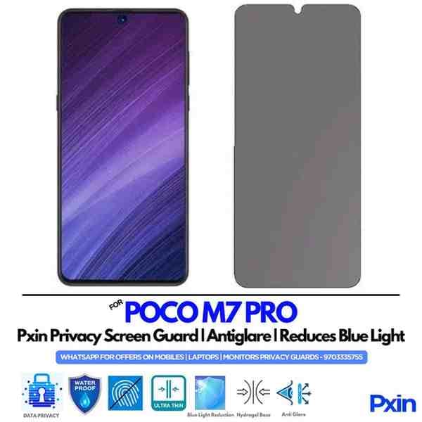 POCO M7 PRO Mobile Privacy Screen Guard
