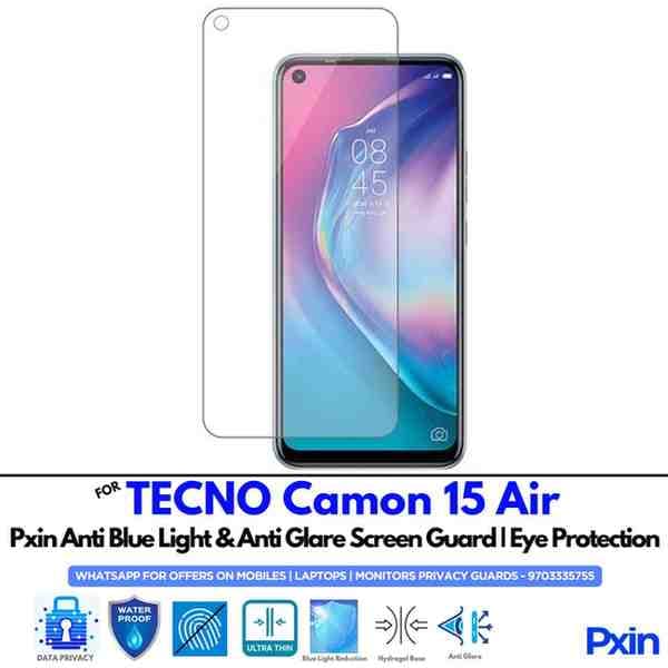 TECNOCamon15Air Mobile Anti Bluelight and Anti glare Screen Guard