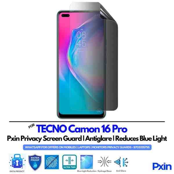 TECNOCamon16Pro Mobile Privacy Screen Guard