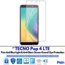 TECNOPop4LTE Anti Blue light and Anti glare screen guard