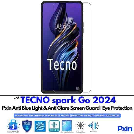 TECNOsparkGo2024 Mobile Anti Bluelight and Anti glare Screen Guard