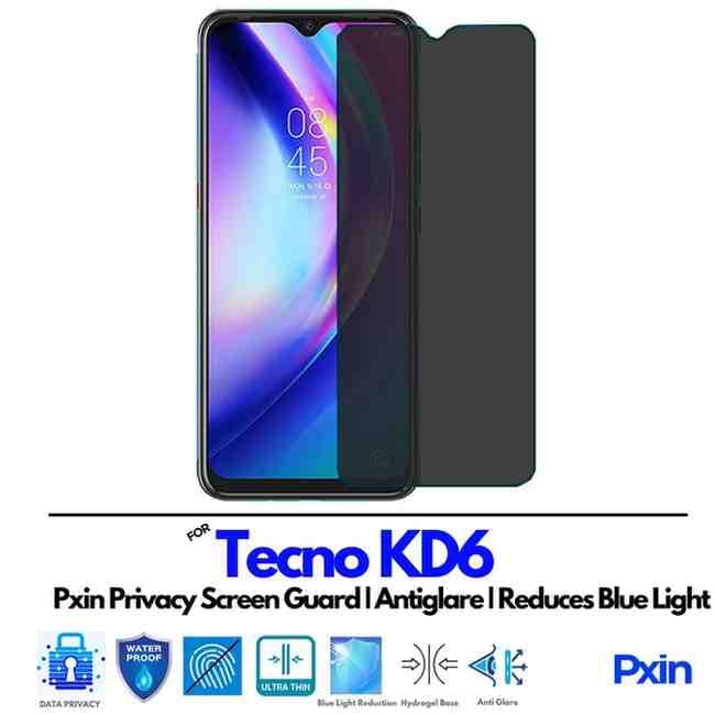 Tecno KD6 Mobile Privacy Screen Guard
