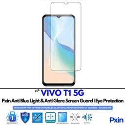 VIVOT15G Mobile Anti Bluelight and Anti glare Screen Guard