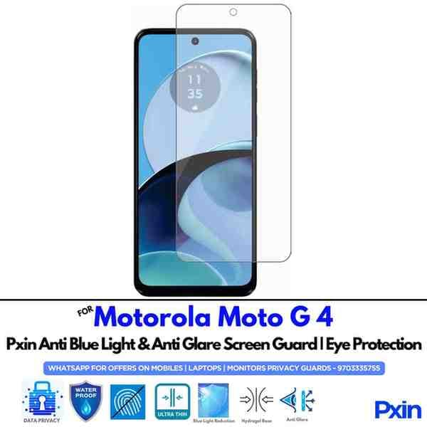 MotorolaMotoG4 Mobile Anti Blue Light and Anti Glare Screen Guard