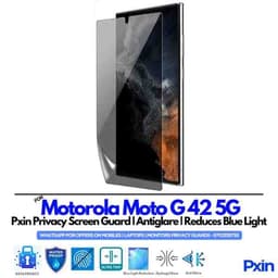 Motorola Moto G42 5G Privacy Screen Guard