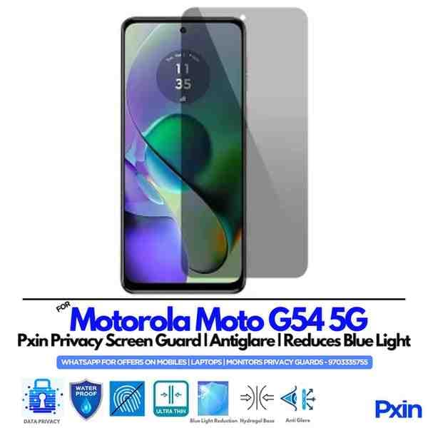 Motorola Moto G54 5G Privacy Screen Guard