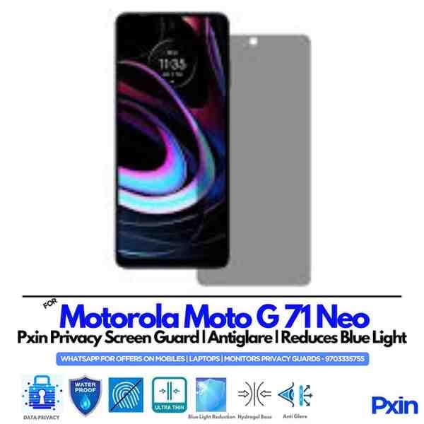 Motorola Moto G71 Neo Privacy Screen Guard