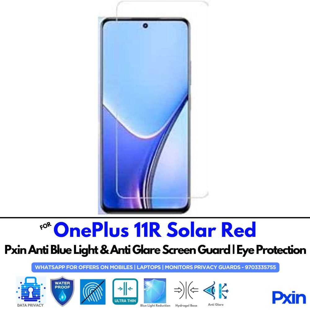 OnePlus 11R Solar Red Anti Glare Screen Guard