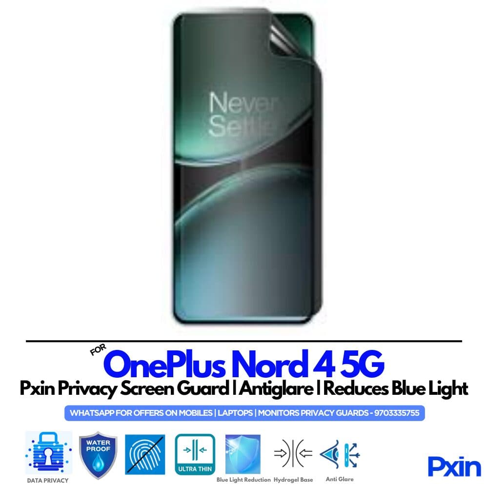 OnePlus Nord 4 5G Privacy Screen Guard